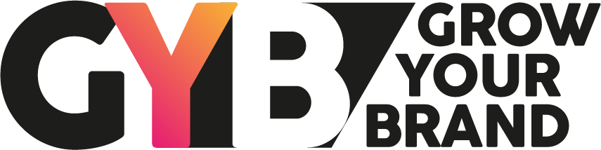 Logotipo Agencia GYB Grow your bran